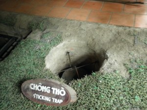 Trap at Cu Chi Tunnels